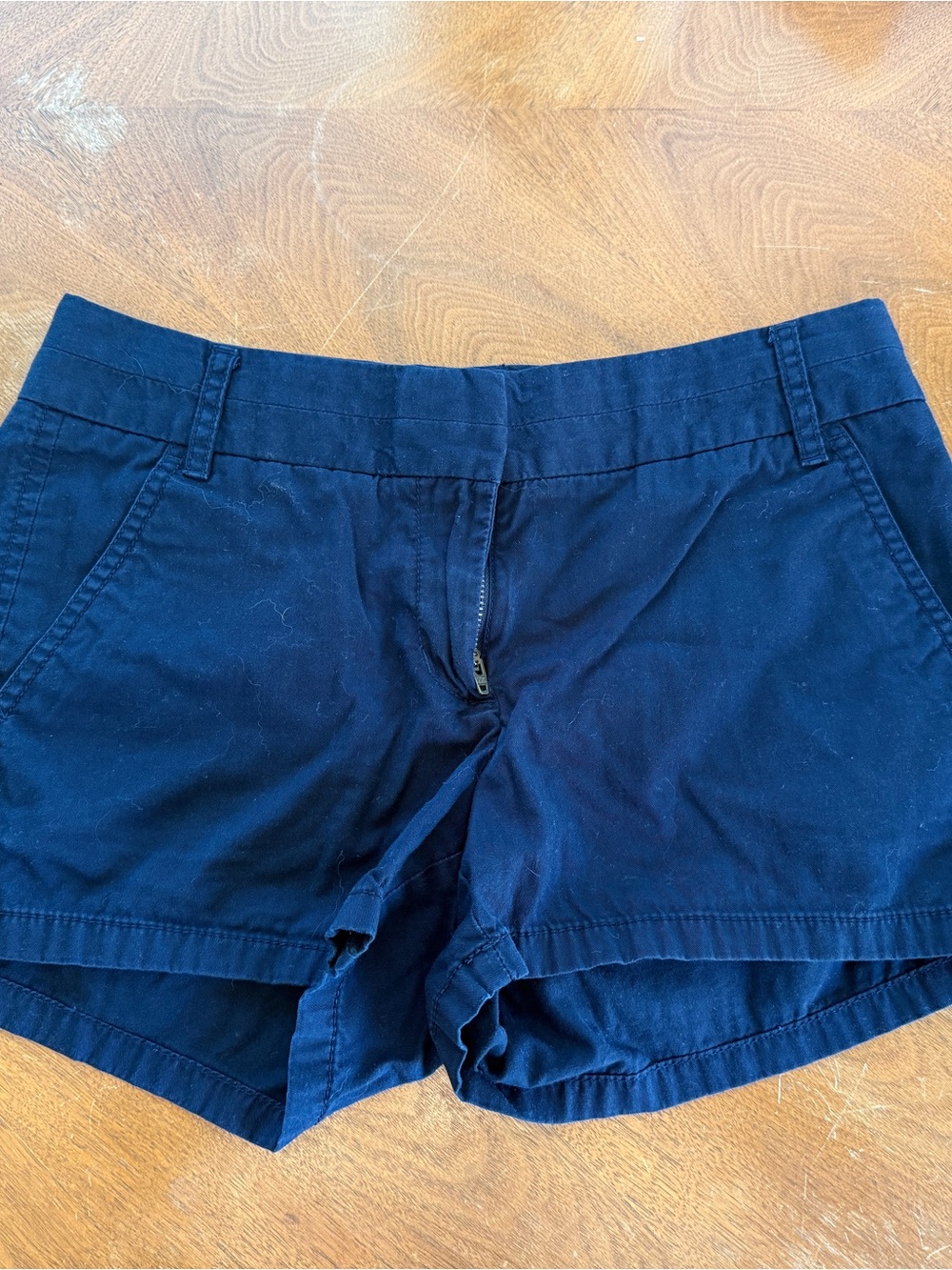 J. Crew Women's Navy Chino Shorts